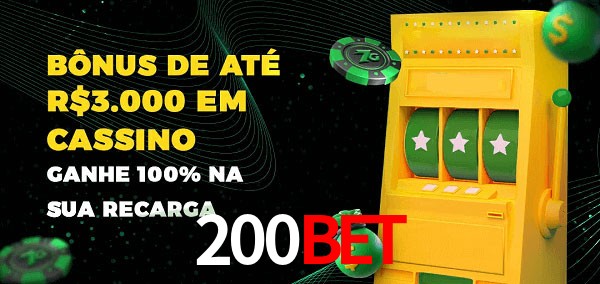 200Bet melhor bônus de depósito